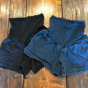 Maternity shorts